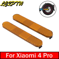 E-Scooters Left Right Wheel Cover Protect Shell Side Reflective Strap For -Xiaomi 4Pro Scooter Reflective Strip Accessories