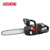 AOSHENG 40V Chainsaw Top Handle Garden Tools Electricity Cordless Chainsaw Pruning