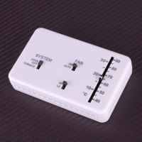 RV Analog Thermostat Heat and Cool White Fit for Duo Therm Dometic 3106995032 High Quality