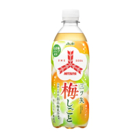【ASAHI 朝日】三矢南高梅蘇打500mlx24/箱(季節限定品)