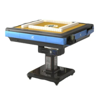 Automatic Heating Foldable Dual-Purpose Small Household Four-Mouth Machine Mahjong Table