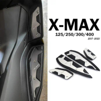 2017-2023 NEW Accessories For Yamaha XMAX 300 XMAX 125 Footrest Pedal Kit Foot Pad Pedals XMAX 400 XMAX300 XMAX 250 XMAX125