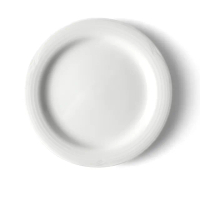 【NORITAKE】純白系列-詩羅恩雙人小資餐碗3件組(圓盤23CM+小麵碗12.5CM 2入)