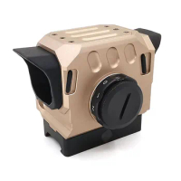 SOTAC-GEAR Optical EG1 Hunting Red Dot Sight Holographic Rifle Scope Tactical Reflex Sight Sunshade Clear Glass Scopes