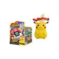 【TAKARA TOMY】POKEMON 精靈寶可夢 精靈球抓寶遊戲機+MX-01 超極巨化皮卡丘