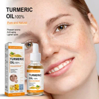 Turmeric Serum Oil Face Care Oil Moisturizing Hydrating Brighten Whiten Face Serum Anti-aging Removal Pigment Melanin Face Skin