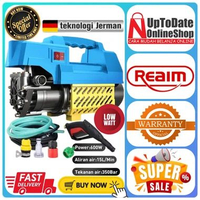 REAIM 600W JET CLEANER 350BAR MESIN CUCI MOTOR JET CLEANER MESIN CUCI MOBIL ALAT CUCI MOTOR REAIM HI