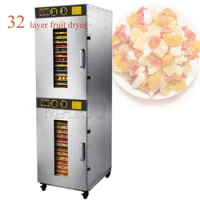 Food Dehydrator Dehydrator Dried Fruit Machine Fruit Dryer 32 Layers Large Capacity Touch Timing Automatic Shutdown