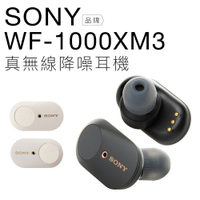 【加送原廠保護套】 SONY WF-1000XM3 真無線降噪耳機 無線藍芽 降噪【公司貨】