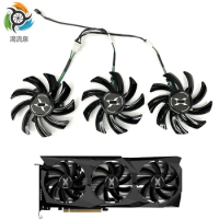 New 85MM T129215SU Cooling Fan For XFX Speeder SWFT 309 Radeon RX 6700 XT Graphics Card Cooler Fan