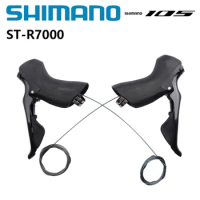 SHIMANO 105 ST r7000 shifter Dual Control Lever 2x11-Speed 105 r7000 Derailleur Road BIKE R7000 Shifter 22s update 5800