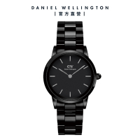 Daniel Wellington DW 手錶 Iconic Link Ceramic 28mm曜石黑陶瓷錶 DW00100415