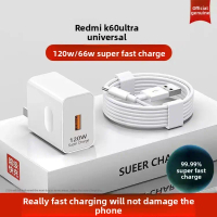 Bộ sạc Redmi K60 Ultra, Cáp sạc siêu lấp lánh, Điện Thoại Di Động chính hãng, Đầu sạc 120W, Áp Dụng 