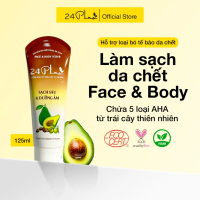[Hot trend] Làm sạch tế bào chết 24PLUS cho FACE & BODY chứa 5 loại AHA từ trái cây thiên nhiên 125m