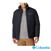 Columbia 哥倫比亞 男款 - 極暖立領外套-黑色 UWE91080BK / FW22