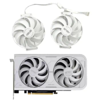 2 FAN 6PIN CF9010U12D DC 12V 0.45A suitable for ASUS DUAL-RTX3060TI-O8GD6X-WHITE graphics card cooling replacement accessories