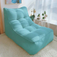 Lazy Bean Bag Tatami Sofa Bedroom Bedside Sofa Balcony Leisure Arm Chair Single Recliner Floor Sofa Bean Bag Chair with Filling