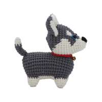 DIY Crochet Animal Dog Set Crochet Dolls with Yarn Crochet Hook Instructions DIY Dropship