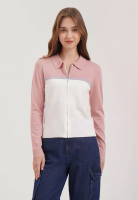 Penshoppe Slim Fit Zip-Up Collared Cardigan