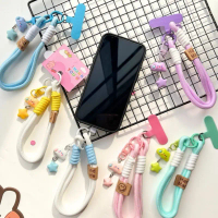 TNstore_Gantungan Tali HP Liontin Rantai Bintang Awan Kartun Lucu Casing Phone Straps dengan Desain
