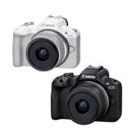 【Canon】EOS R50 + RF-S 18-45mm F4.5-6.3 IS STM KIT 單鏡組 無反微單眼相機(公司貨 24個月保固)