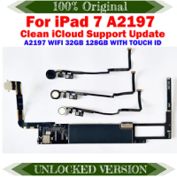 32GB 128GB A2197 for iPad 7 Motherboard WIFI Version Logic boards with IOS System Support Update Plate Mainboard