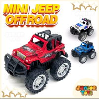 Junior Toys Mini Jeep Offroad Fullback Tarik Mobil Lepas dan Melaju Mainan Anak
