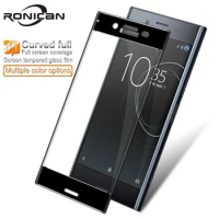 for Sony Xperia XZ Premium G8141 G8142 3D Curved Full Cover Tempered Glass for Sony XZ Premium Dual Sim RONICAN Screen Protector