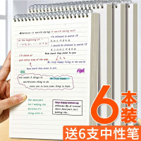 Sổ Tay Xoắn Ốc Lật A5, Sổ Tay Lưới Văn Phòng Phẩm Thi Sinh Viên Đại Học Đơn Giản, Bảng Ghi Nhớ Lật D