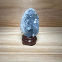 幸水晶 - 幸水晶 - 幸水晶 【天然天青石】大牙水晶蛋 8CM-增進理解力 提高意識和正念 200G