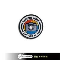 Patch Bordir EXPLORE CAPTURE