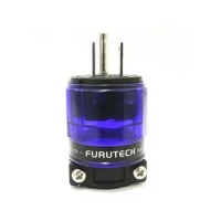 FURUTECH Power plug Rhodium hi end FI-11M-N1 + FI-11-N1 (R) AC US IEC 15A/125V/