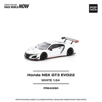 POP RACE PR64-0280 Honda NSX GT3 EVO22 White