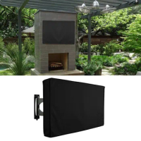40-42Inch Outdoor TV Cover With Bottom Cover Quality Weatherproof Dustproof Material Protect LCD LED Television Outdoor TV Cover