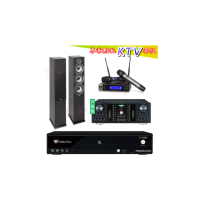 【金嗓】CPX-900 K2F+DB-7AN+JBL VM200+Elac Debut 2.0 DF62(4TB點歌機+擴大機+無線麥克風+落地式喇叭)