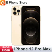 Apple iPhone 12 Pro Max 256GB/128GB ROM With Face ID 6.7"2778 x 1284 OLED Screen A14 Bionic Chip 12MP Camera Unlocked
