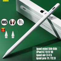 Stylus Pen for iPad Air 5 4 3 9 10 Generation Mini 6 5 Apple Pencil 2/1 iPad Pro 11 12.9 10/9/8/7/6 2018-2023 Palm Rejection