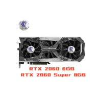 C CCTING GeForce RTX 2060 Vulcan X OC V3 6GB RTX 2060 Super Vulcan X OC 8GB 12nm 256bit Graphics GPU Viedo Card Desktop PC