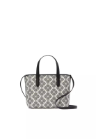 Kate Spade Kate Spade Spade Flower Small Tote Bag In Black KH425