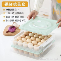 雞蛋盒冰箱用保鮮放雞蛋的收納盒收納格蛋架蛋托蛋盒蛋格手提家用 交換禮物 YYS