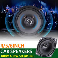 4/5/6 Inch Car HiFi Coaxial Speaker 300/400/500W 2-Way Universal Car Audio Music Stereo Subwoofer Full Range Frequency Speakers