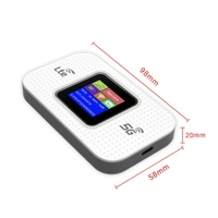 4G隨身路由器LTE 5G WIFI MIFI Type-C口彩屏4G WiFi router 歐【Snowbelle優選】