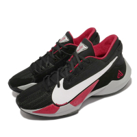 Nike 籃球鞋 Zoom Freak 2 運動 男鞋 避震 包覆 明星款 字母哥 球鞋 穿搭 黑 紅 CK5424003