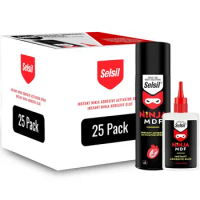 sil Ca Glue With Activator, Ca Glue And Accelerator (24X3.50 Oz Glue + 24X13.50 Fl Oz Activator) Sup