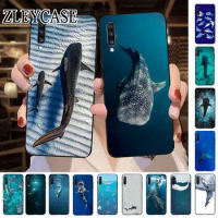 Ocean Whale Shark silicone Phone Cover For Samsung Galaxy A12 A13 A14 A20S A21S A22 A23 A32 A50 A51 A52 A53 A70 A71 A73 5G Case