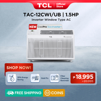 TCL 1.5HP Eco Inverter Window-Type Air Conditioner - TAC-12CWI/UB Aircon