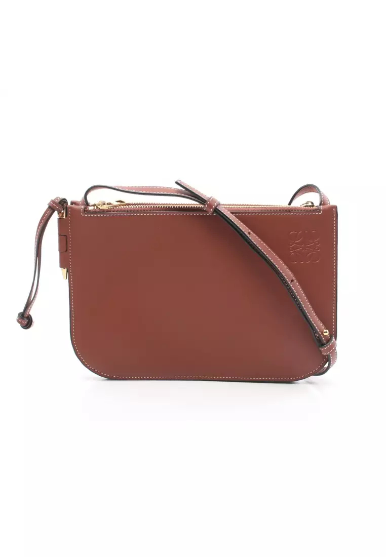 Gate double shop zip pouch