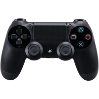 DualShock 4 Wireless Controller for PlayStation 4  evision- Jet Black (Renewed)