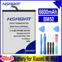HSABAT 6600mAh BM50 Battery for Xiaomi Mi Max 2 II Max2