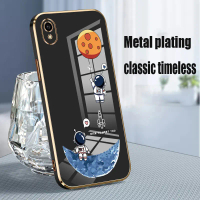 astronaut antariksa angkasawan ruang angkasa casing ponsel soft shell casing hp phone case for vivo 